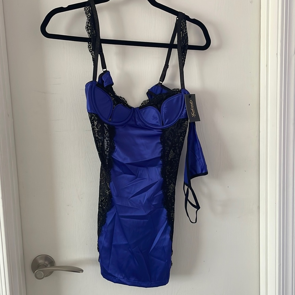 Ilana Satin & Lace Chemise